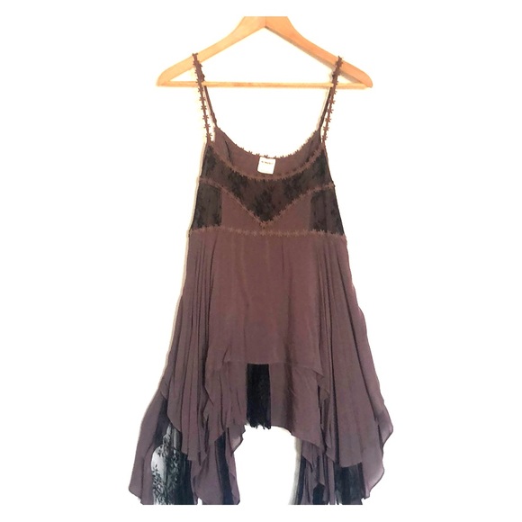 Free People Other - (NEW) FREE PEOPLE - Dark mauve sexy slip dress
